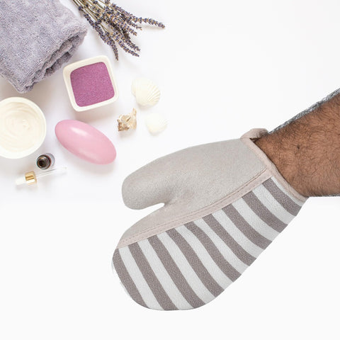 Scrub Gloves-Brown Patch