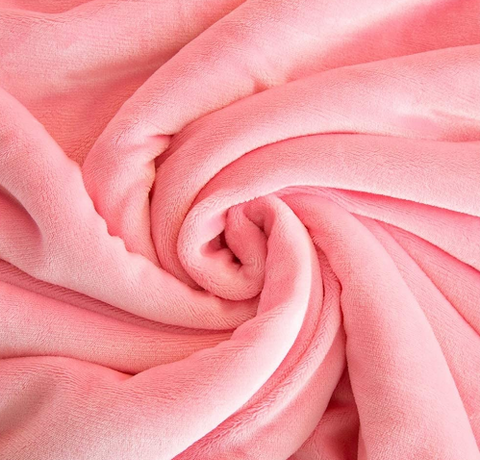 Pink Fluffy Sherpa Blanket