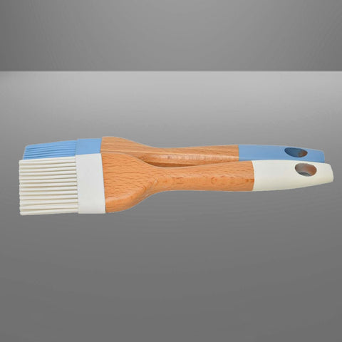 Silicon Oil Brush Bamboo Wood Cooking