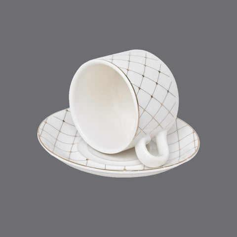 12Pcs Diamond Tea Set