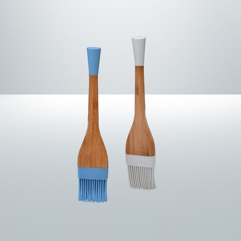 Silicon Oil Brush Bamboo Wood