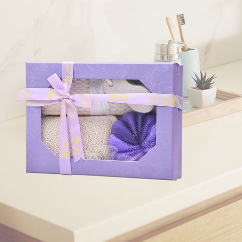 4Pcs Deluxe Bath Gift Set
