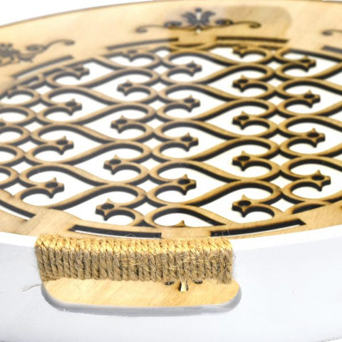 Royal Round Wooden Tray