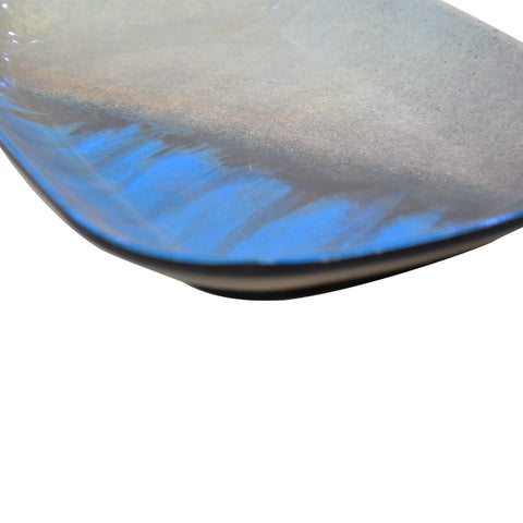 10 inch -Melamine Dinnerware Tray- Blue