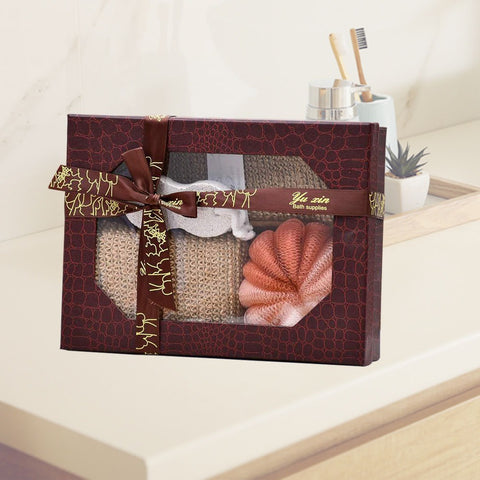 4Pcs Deluxe Bath Gift Set
