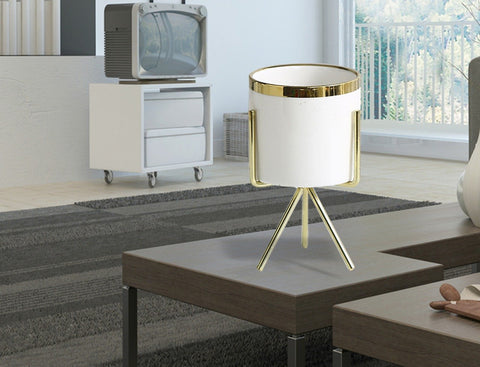 White Porcelain Flower Pot