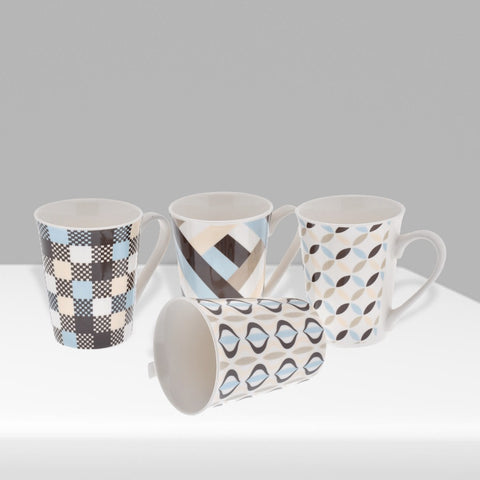 Chocolate Lines Ceramic Mug