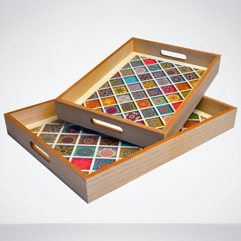 Pair of Creative Art Trays