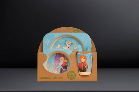 5Pcs Melamine Kids Dinnerware Set