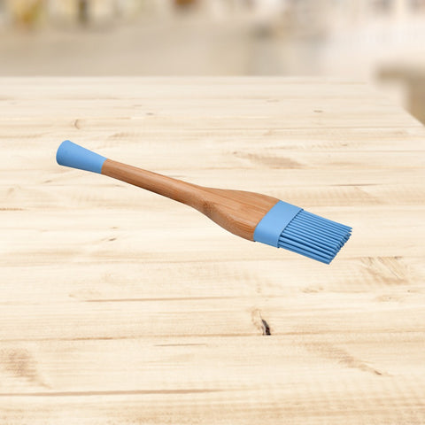 Silicon Oil Brush Bamboo Wood