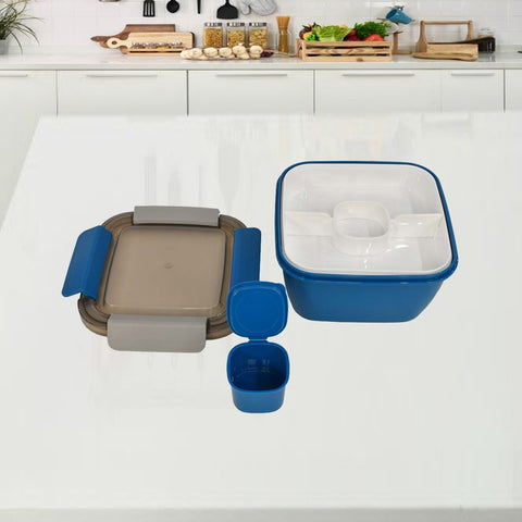 Lunch Box- Dual Color Plastic