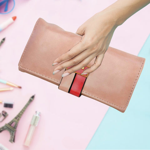 Designers Ladies Clutch Button Lock