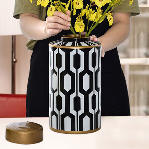 Mosaic Ceramic Living Room Flower Vase