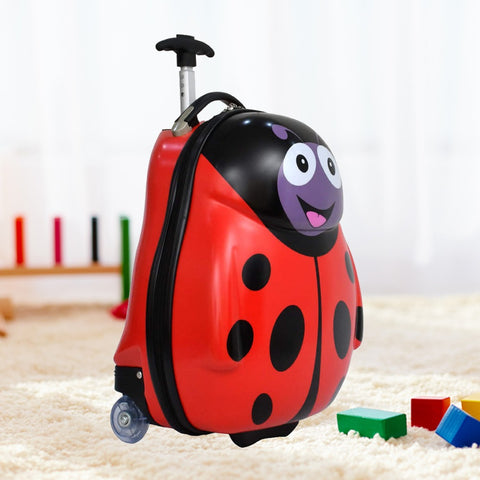 Lady Bug Kids Trolley Bag
