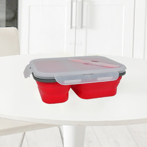 Medium Lunch Box- Silicon Foldable