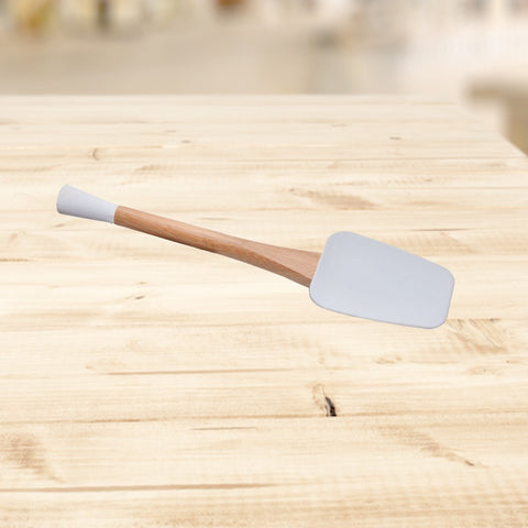 Bamboo Wood Silicone Spoon