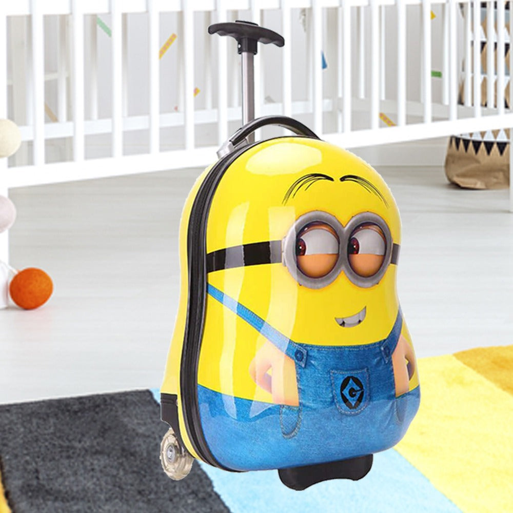 Minions Kids Trolley Bag – Izanstore