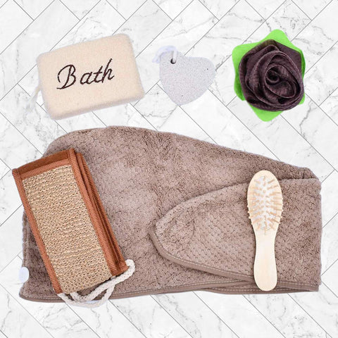 6Pcs Conventional Bath Gift Set