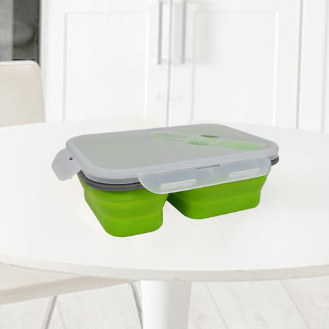 Medium Lunch Box- Silicon Foldable