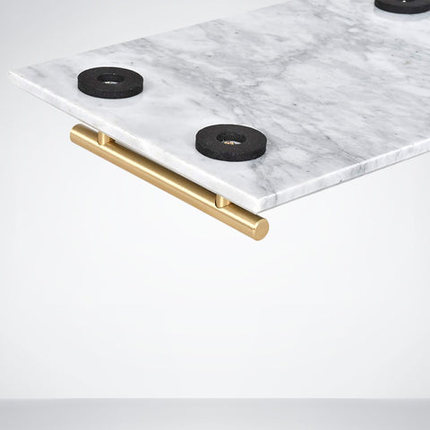 Natural Rectangular Marble Tray