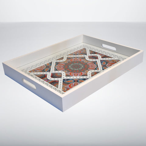 Printed Art Trays (Pair)