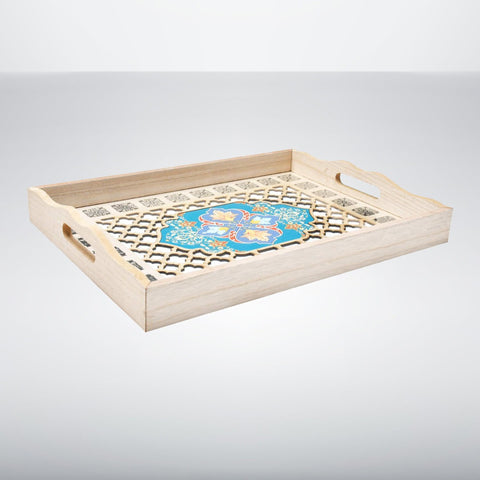 Oceania Woody Trays (Pair)