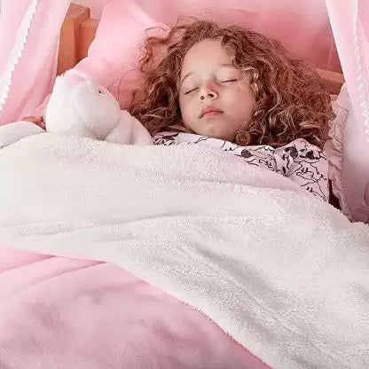 Pink Fluffy Sherpa Blanket