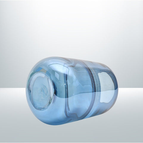 Blue Elegant Arctic Glass Vase