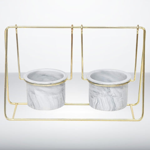 Nordic Swing Marble Flower Pot