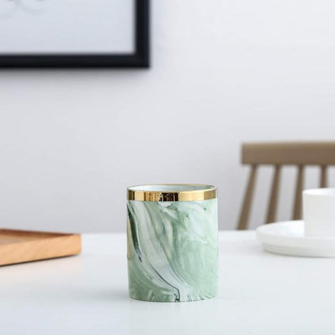 Light Green Doppelganger Porcelain Flower Pot