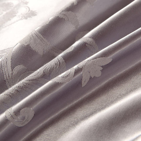 4 Pcs Satin jacquard Tom Glamour Home Bedspread -Duck Egg