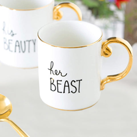 His Beauty And Her Beast Paired Mugs