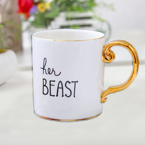 His Beauty And Her Beast Paired Mugs
