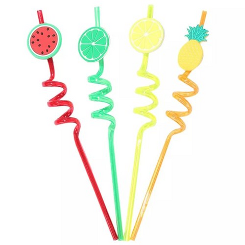 4Pcs Straw Make Life Fun Little Things Kids