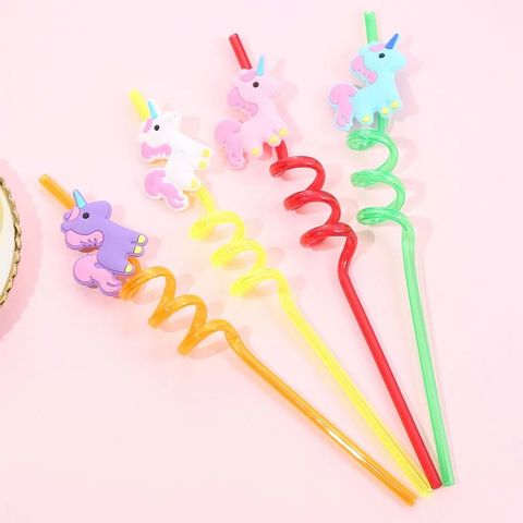 4Pcs Straw Make Life Fun Little Things Kids