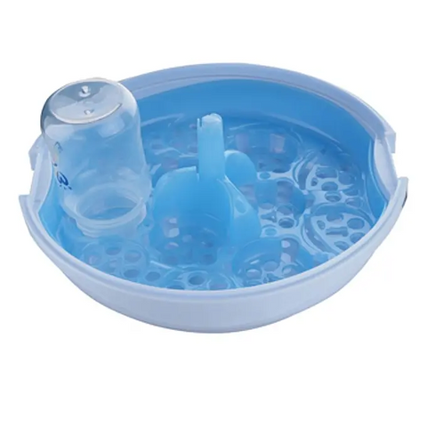 Momeasy Baby Bottle Microwave Sterilizer With Feeding Bottle