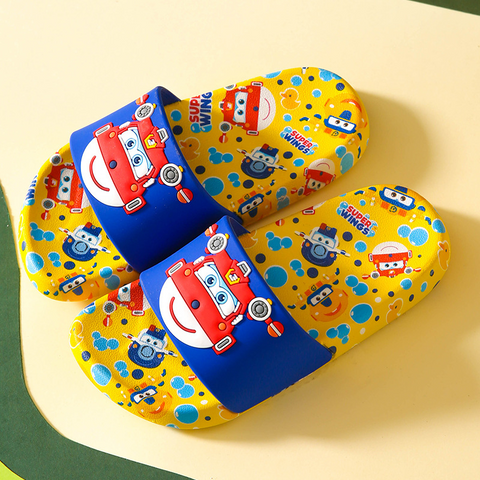 Squishy Super Wings Kids Slipper