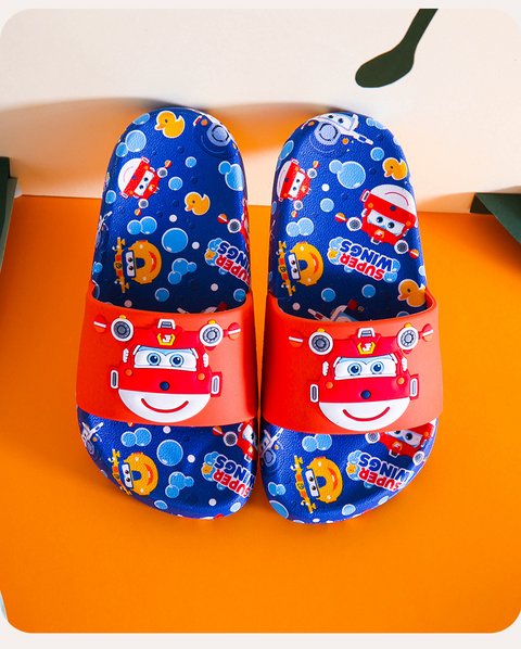 Squishy Super Wings Kids Slipper