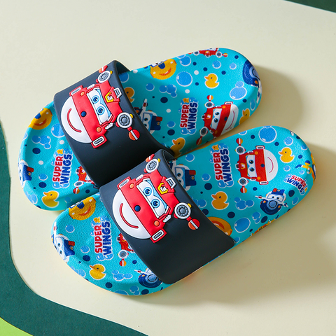 Squishy Super Wings Kids Slipper