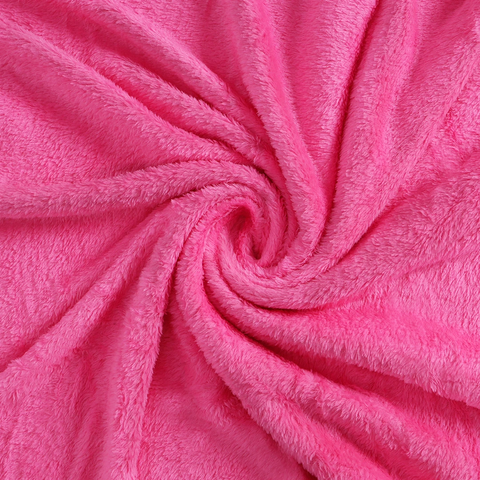 Serene Baby Blanket Ruby Pink With Hand Bunny Puppet