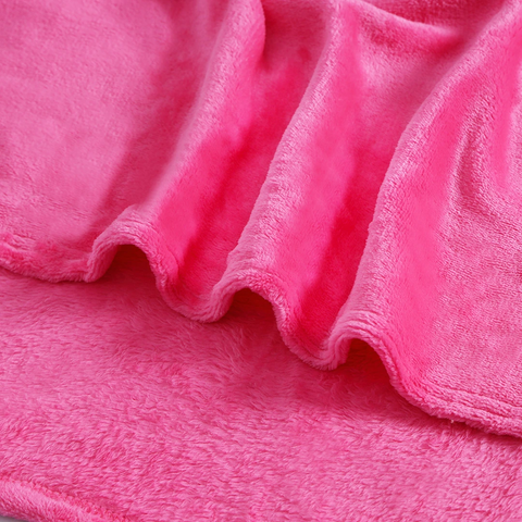 Serene Baby Blanket Ruby Pink With Hand Bunny Puppet