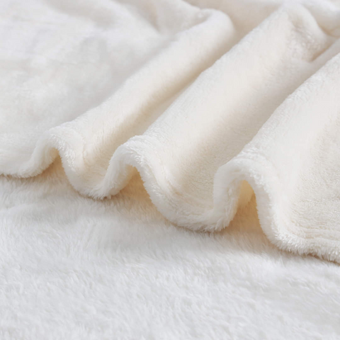 Serene Baby Blanket Ivory With Hand Puppet