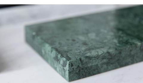 Dark Green Marble Tray