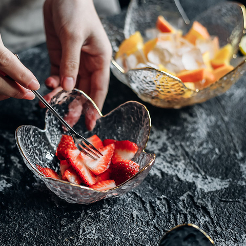 Lily Glass Sauce Bowl
