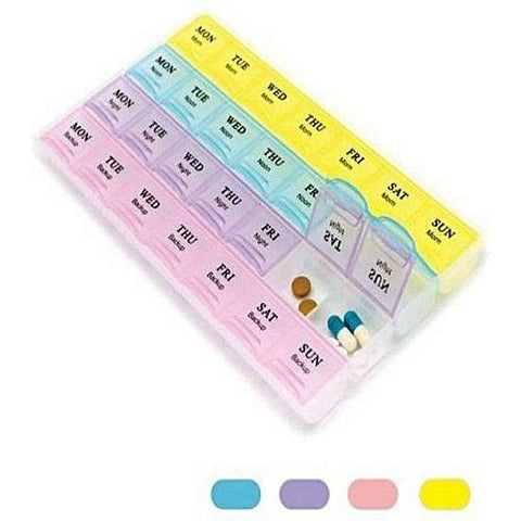 7 Days Tablet Pill Box Holder