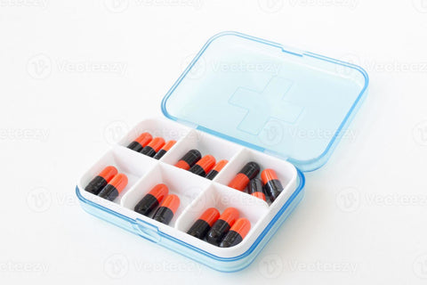 7 Days Tablet Pill Box Holder