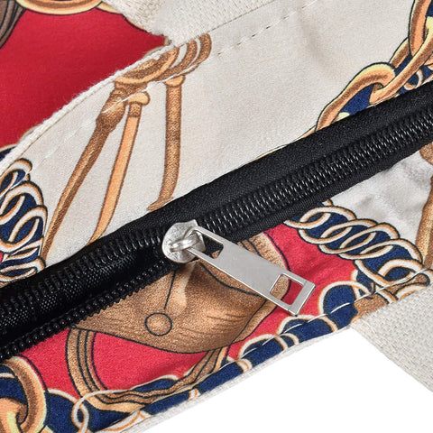 Blue Ladies Chain Tote Shoulder Bag