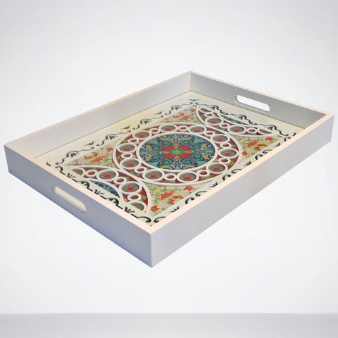 Classic White Trays (Pair)