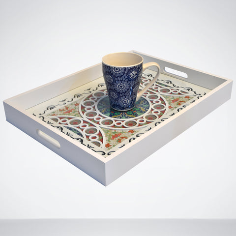 Classic White Trays (Pair)