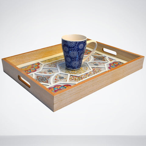 Pair of Canvas Art Trays